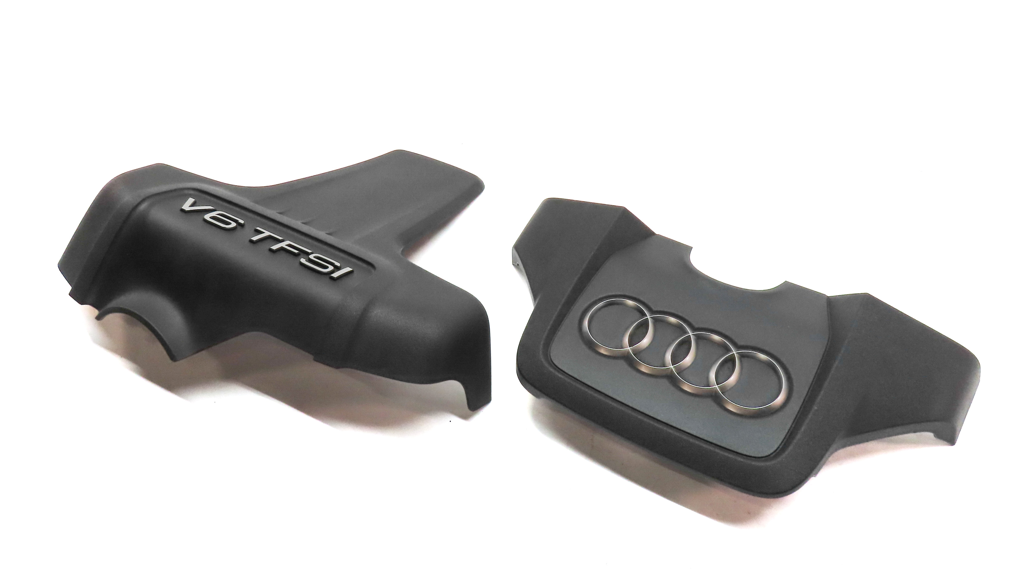09-16 AUDI A6 A7 A8 Q5 Q7 S5 SQ5 3.0L SUPERCHARGED ENGINE COVER TRIM SET 2 — exact item pictured